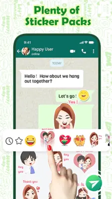 WA Stickers for WhatsApp android App screenshot 9