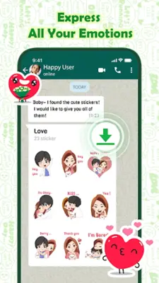 WA Stickers for WhatsApp android App screenshot 4